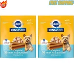 Pedigree Dentastix Toy/small Dog Dental Treats Original Flavor BONES,2 Pk. Fixed Price $27.00.