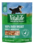 Vitalife Duck Tenders Dog Treats, 750-G. Fixed Price $57.98.