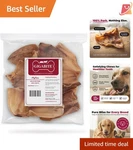 Treats Whole Pig Ears All-natural Slow-roasted Dental Chews For Large Dogs. Fixed Price $37.97.