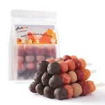 Asmpet Dog Treats Chews, Multi-flavor Kabob Snacks, Made With Chicken, Du.... Fixed Price $25.37.