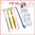 Azoffyiu 9-PACK Dog Kit, Triple Head & Double Toothbrush, 36. Fixed Price $12.22.