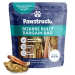 Pawstruck Natural Bizarre Bully Sticks Bargain Bag For Dogs And Puppies. Fixed Price $38.04.