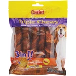 Cadet Chicken & Sweet Potato Gourmet Triple Chews Pork Hide Twists (6-PACK). Fixed Price $56.57.