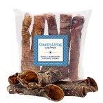 Country Living All-natural Beef Trachea Dog Treats, Protein-packed Chews 12. Fixed Price $19.99.