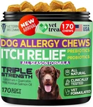 Vet Treat Dog Allergy Relief Chews - 170 Itch For. Fixed Price $46.23.
