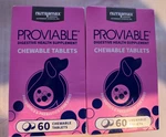 Nutramax Proviable Digestive Health 60 Chewable Tablets For Dogs (120 Total). Fixed Price $39.99.