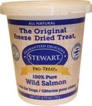 Stewart Freeze Dried Dog Treat 2.75 Oz Wild Salmon. Fixed Price $29.50.