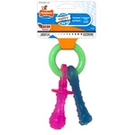 Nylabone Puppy Teething Pacifier X-small Bacon Flavored Dental Toy For Dogs. Fixed Price $14.73.