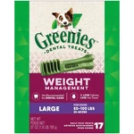 Greenies Weight Management Large Dental Dog Treats 27 Oz 17 Count Low Calorie. Fixed Price $46.89.