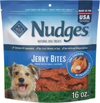 Nudges Jerky Bites Dog Treats, Made The Usa With Natural Ingredients, Bite-si. Fixed Price $12.18.