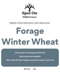 Spot On Forage Winter Wheat Seed 10 Lb Bag Deer & Turkey Food Plot, Cold Hardy. Fixed Price $29.98.