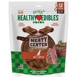 Natural Chews With Meaty Beef Center - Long Lasting Treats For Small Dogs. Fixed Price $18.41.
