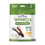 Whimzees Wellness Daily Brushzees Dog Dental Treats, Natural Chews, Medium Size. Fixed Price $10.99.