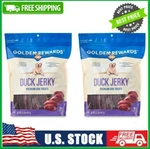Bags Golden Rewards Duck Flavor Premium Dry Jerky Treats For All Dogs, 32 Oz. Fixed Price $37.20.