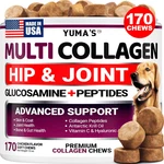 Collagen For Dogs Hip And Joint Supplement Skin Coat 170 Soft Chews. Fixed Price $16.49.