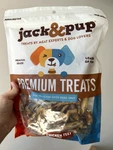 Jack & Pup Chicken Feet Dog Treats, Premium Grade Natural High-protein, 20 Count. Fixed Price $14.99.