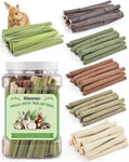 Bissap 54 Pcs Rabbit Chew Sticks, Mix Natural Sweet Bamboo Timothy Hay Oat Carro. Fixed Price $30.99.