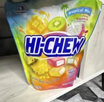 Morinaga Hi-chew Tropical Mix Gummy Bag Pineapple Mango Kiwi Dragonfruit 12.7OZ. Fixed Price $10.25.