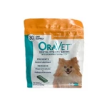 Oravet Dental Hygiene Chews Xs Dogs 3.5-9LBS 30CT By Merial. Fixed Price $39.85.