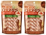 Scott Pet Products 60 Count Pork Chomps Bacon Twists Treat, Mini - 2 Pack. Fixed Price $29.23.