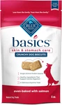Basics Crunchy Biscuits For Skin & Stomach Care Diet Dog, 6OZ. Fixed Price $14.59.