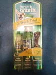 Tropiclean Fresh Breath Dog Puppy Dental Kit Oral Care No Brushing! +bonus Chew. Fixed Price $15.99.