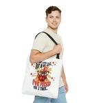 May Look Calm But In My Head I've Pecked You 3 Times Funny Chicken Tote Bag. Fixed Price $20.99.