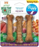 Nylabone Healthy Edibles Natural Puppy Chews Long Lasting Treats For Puppies. Fixed Price $6.00.