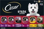 Cesar Adult Wet Dog Food Steak Lover's Variety Pack Of 36 3.5 Oz. Fixed Price $28.00.