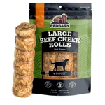 Redbarn Pet Products Allnatural Large Beef Cheek Rolls For Dogs, Chicken & Ca.... Fixed Price $36.13.