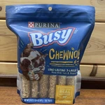 Purina Busy Dog Treats Rawhide Chewnola Oats Long-lasting Chews 20 Oz Pouch. Fixed Price $18.95.