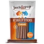 Jackpup 6 Inch Standard Bully Sticks For Dogs 25 Pack Odor Free .... Fixed Price $122.26.