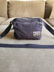 Vintage 7UP Mascot Fido Dido Freestyle Nylon Crossbody Bag Blue Great Condition!. Fixed Price $39.99.