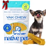 Native Pet Yak Cheese Himalayan Dog Chews - Long Lasting Dental Sticks Small. Fixed Price $29.98.