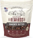 Wholesomes Gourmet Rewards Smoky Bites Dog Treats 3LBS 2100366. Fixed Price $6.99.