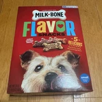 Lot Of 5 Milk-bone Flavor Snacks Dog Treats, Small Biscuits (24OZ). Fixed Price $25.95.