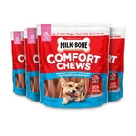Milkbone Mini Comfort Chews, Chewy Texture And Real Beef, 18 Pack .... Fixed Price $54.78.