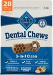 Dental Chews Small Natural Dog Treats, Chicken & Spearmint 11.3-OZ Bag (28 Count. Fixed Price $34.79.