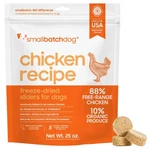 Smallbatch Pets Freeze Dried Raw Dog Food, Chicken Recipe, 25 Oz, Organic Hig.... Fixed Price $100.50.
