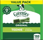 Greenies Original Teenie Natural Dental Dog Treats 130 Count. Fixed Price $26.99.