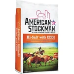 American Stockman Hi-salt With Eddi 50 Lb. Trace Mineral 768491. Fixed Price $22.26.