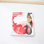(10-PK) Freud Random Orbital Sanding Disc Red 100-GRIT DCD060100H10G. Fixed Price $7.55.