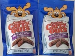 Set Of 2 Canine Carry Outs Dog Treats Snacks Sausage Links Flavor 5 Oz Per. Fixed Price $12.99.