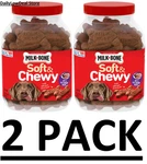 2 Pack Milk-bone Soft & Chewy Beef Filet Mignon Recipe Dog Snacks 37 Oz Each. Fixed Price $47.51.
