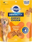 Pedigree Dentastix Chewy Chunx Large Dog Dental Treats Chicken Flavor, 13.5 Oz.. Fixed Price $14.90.