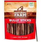 Grain-free 6-INCH Bully Sticks: 50 Count For Dogs Fresh Breath & Clean Teeth. Fixed Price $71.99.