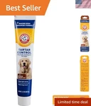 Natural Tartar Control Toothpaste For Dogs - 2.5OZ Beef Flavor, Safe & Effective. Fixed Price $15.29.