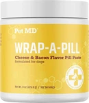 Pet Md Wrap-a-pill Dog Paste, Cheese & Bacon Flavor, Low Calorie. Fixed Price $26.99.