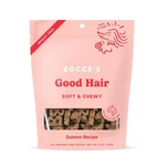 BESTBY01/25 Bocce's Bakery Good Hair Dog Treats Salmon 6OZ Soft Chewy Wheat-free. Fixed Price $10.03.