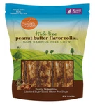 Canine Naturals Peanut Butter Chew 100% Rawhide Free Dog Treats Made With R.... Fixed Price $34.24.